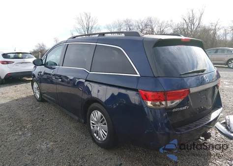2015 Honda Odyssey Lx z USA, uszkodzony, nr VIN 5FNRL5H26FB124382